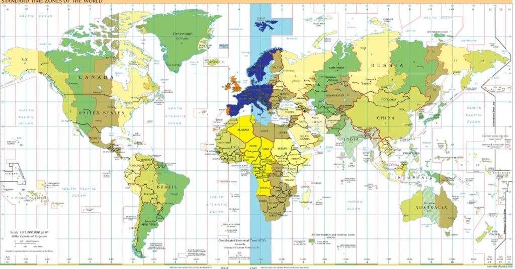 fuseau horaire copenhague